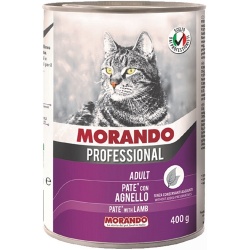 Morando Professional консервы для кошек паштет с Ягненком